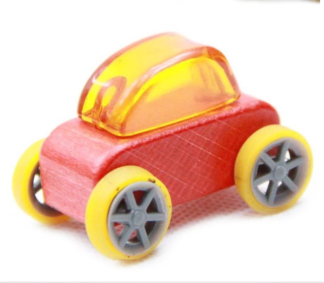Wooden Toy Car with Candy