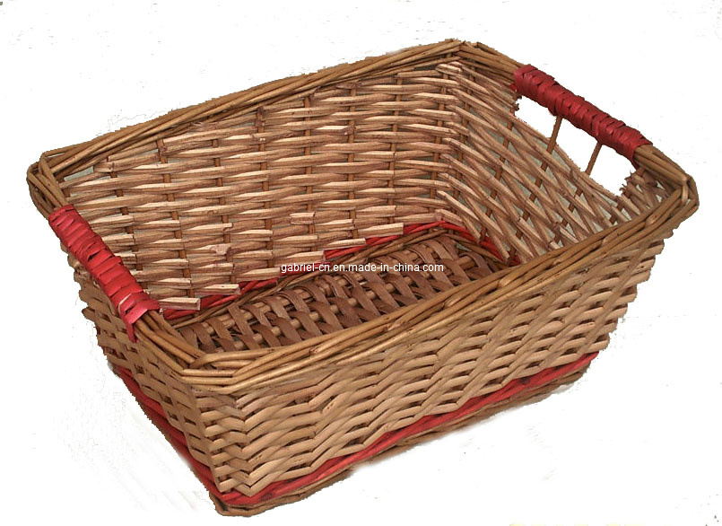 Rectangular Wicker Storage Basket(SB008)