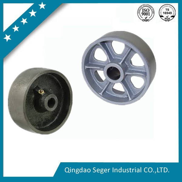 Solid Cast Wheel with Sand Casting