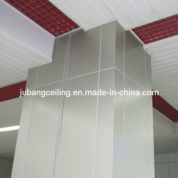 PVDF Aluminum Column Covers for Curtain Wall