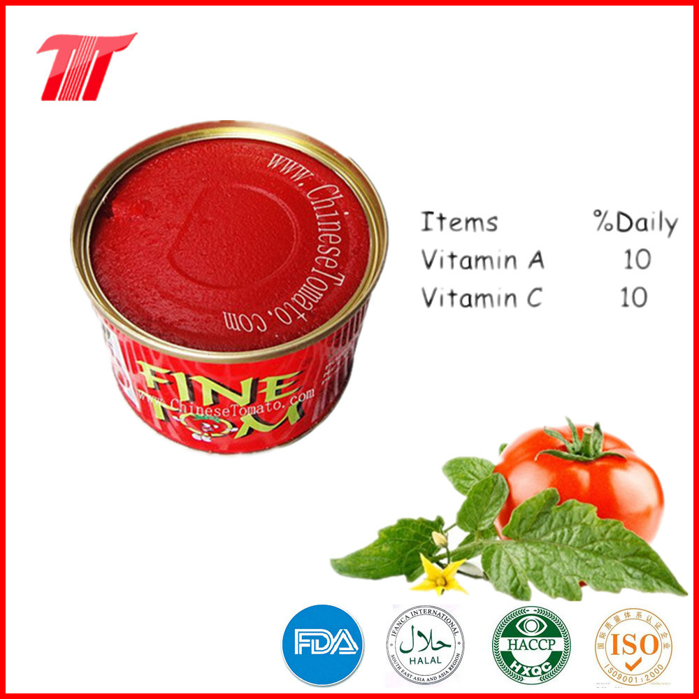 Canned Tomato Paste (FINE TOM brand)