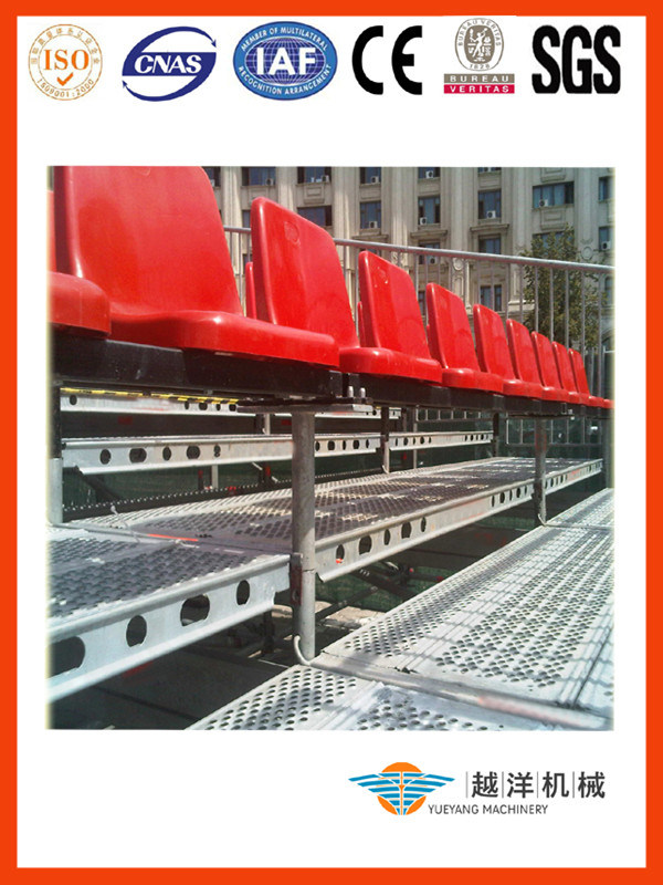 Steel Outdoor Bleacher Seating System with Demountable Design