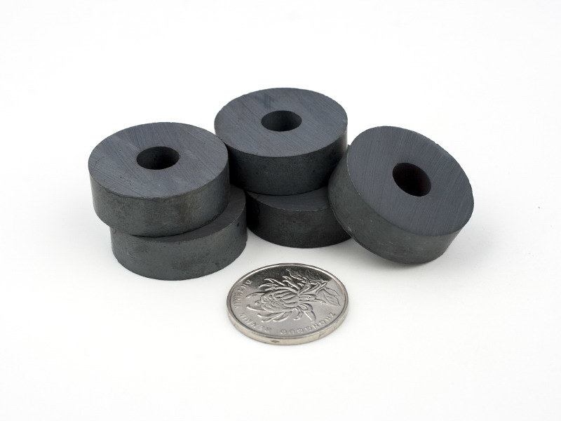 Custom Round Ferrite Magnets for Energy Meter