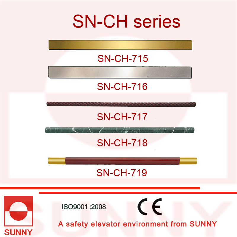 Elevator Cabin Handrail with Various Kind of Shape (SN-CH-715)