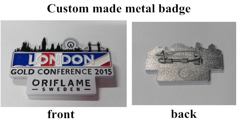 Custom Made Metal Badge