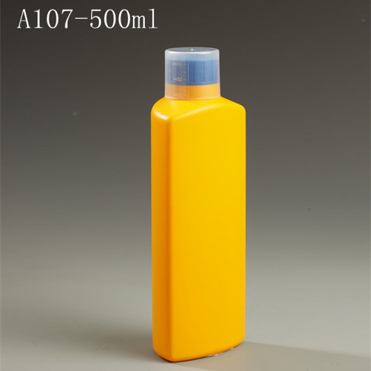 A107 500ml Empty New Design Plastic Disinfectants Liquid Bottle Wholesale