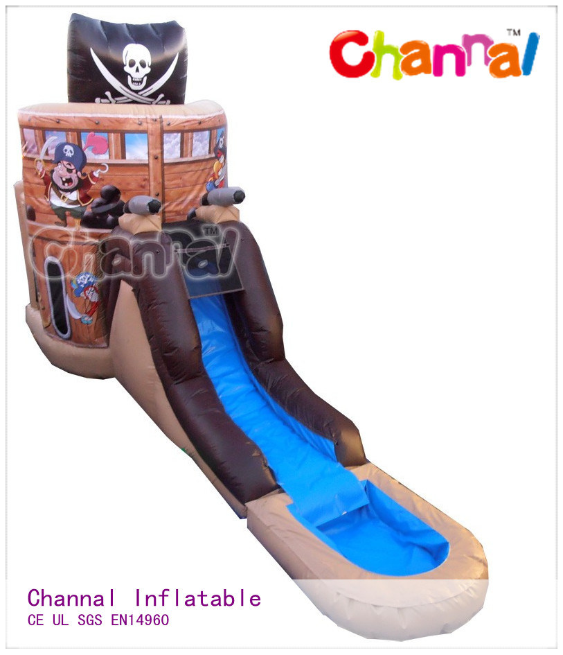 Pirate (Deluxe) Bounce Slide Combo /Inflatable Water Slides Bsl004