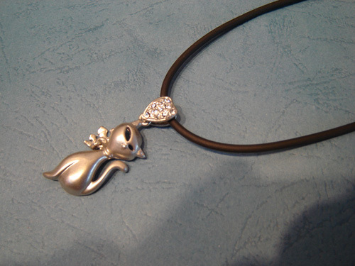 Necklace - Kitty Pendant (DXLK-470)