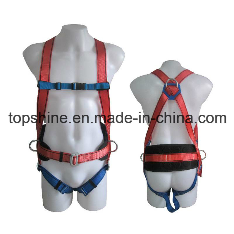 Industrial Polyester Adjustable Good Quality Professional Full-Body Harness Safety Belt