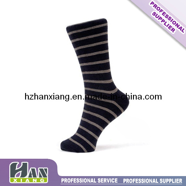 OEM Socks Exporter Cotton Fashion Style Man Stocking Liesure Socks (HX-033)