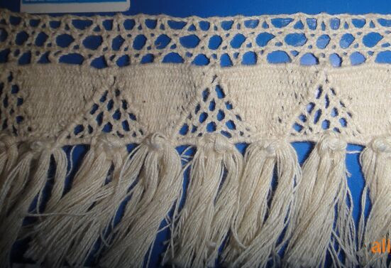 New Style Cotton Crochet Fringe Lace for Curtain Table Cloth