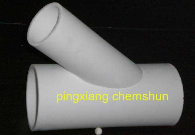 Wear Reistance Alumina Ceramic Pipe (Y-shape)