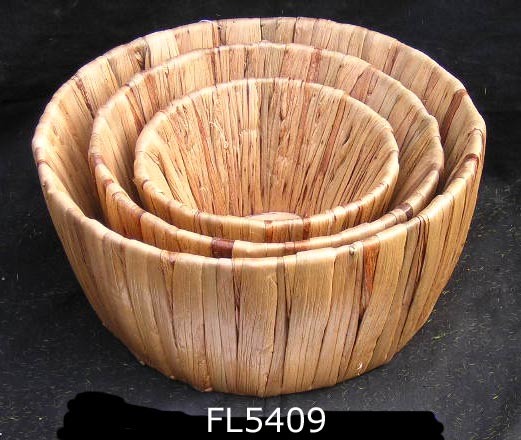 Water Hyacinth Basket (FL5409)