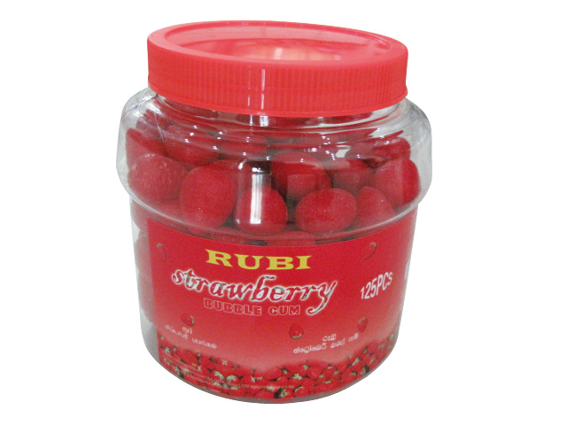 Strawberry Flavor Bubble Gum 3.7g