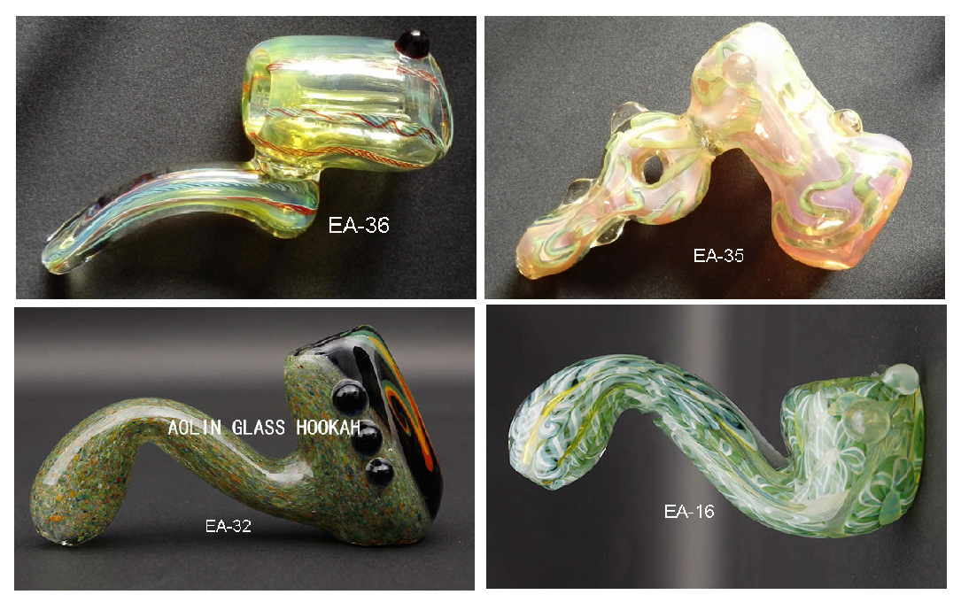 Glass Hand Pipe Glass Pipe Glass Smoking Bubbler