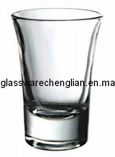 Clear Press Machine-Made Shot Glass (B-P4470A)