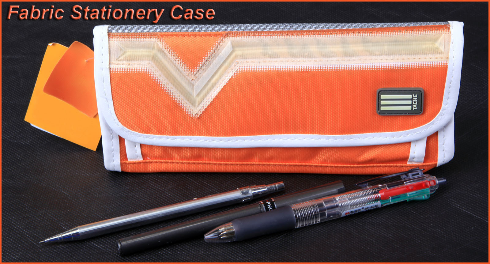 New Design Nylon Fabric Stationery Pencil Case