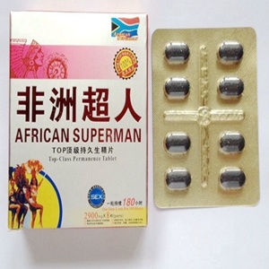 Best Male African Superman Sex Medicine (SX012)