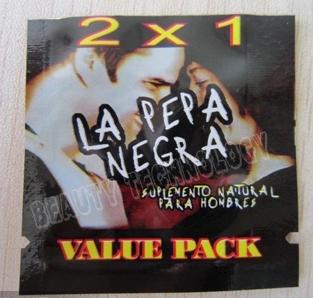 La Pepa Negra Male Sex Libido Enhance Products 2*1 Pack