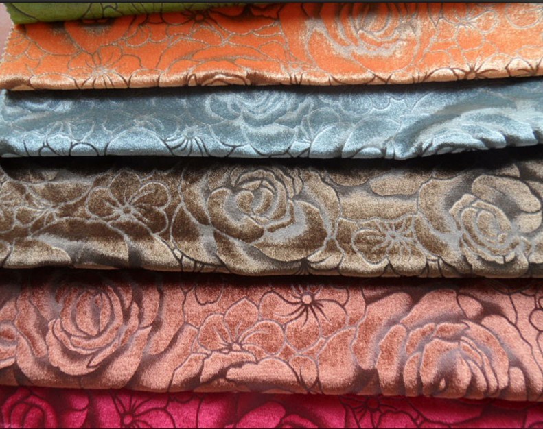 Jacquard Velvet Fabric