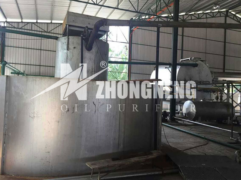 BOD Series Engine Oil Distillation Plant, Black Motor Oil Recycling System/Engine Oil Purifier