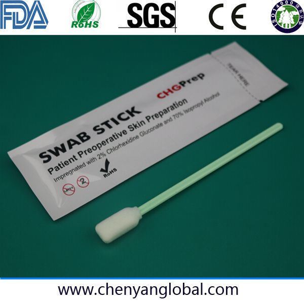 Sterilization Lasting at Least 48 Hours Chg Swab Stick
