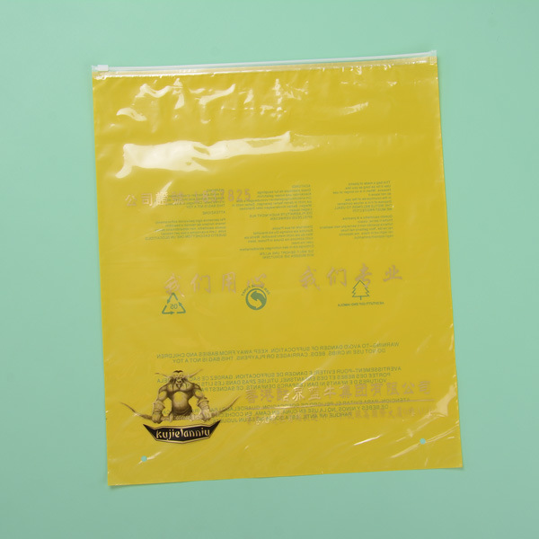 Garment Bag Ziplock Plastic Bag