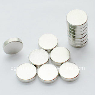 Zinc-Plated Neodymium Disc Magnet for Speakers
