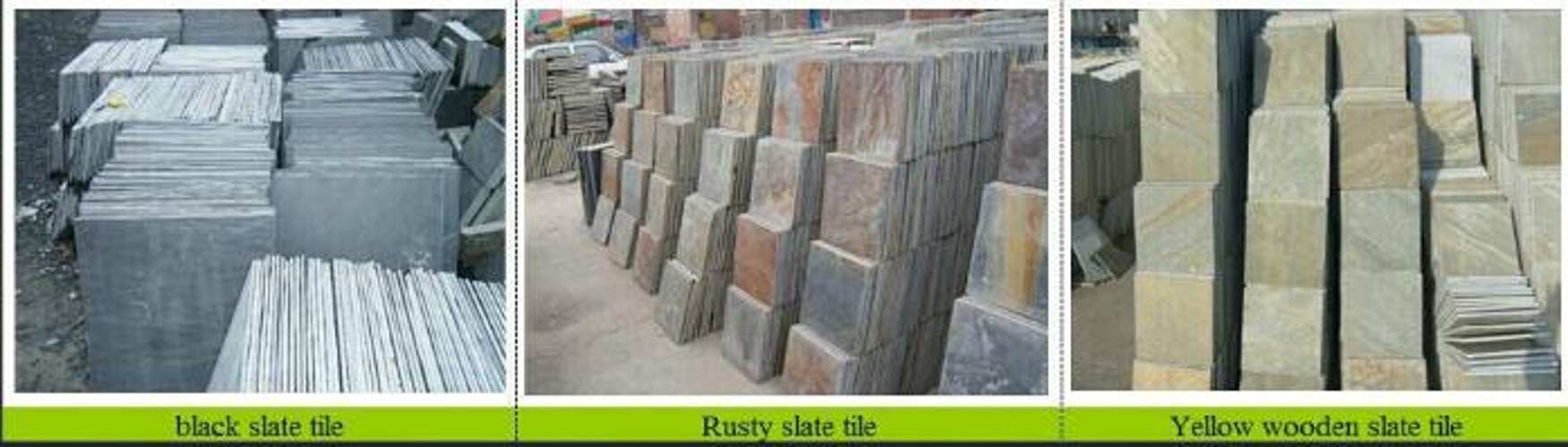 Culture Stone, Slate Tile, Rusty Slate, Yellow Slate, Natural Slate