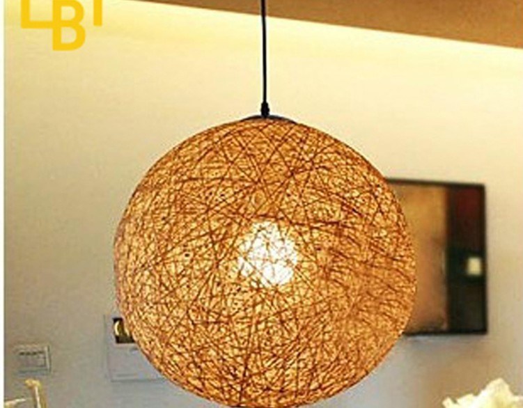 200mm Twine Dining Lamp with Different Color