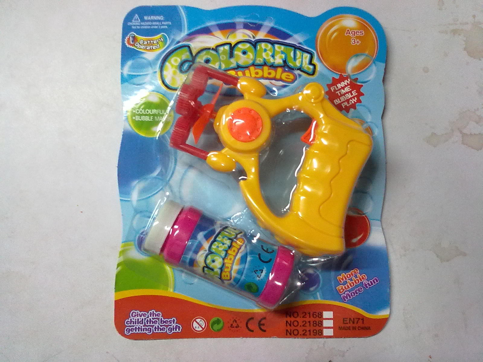 Plastic Bubble Gun Toys