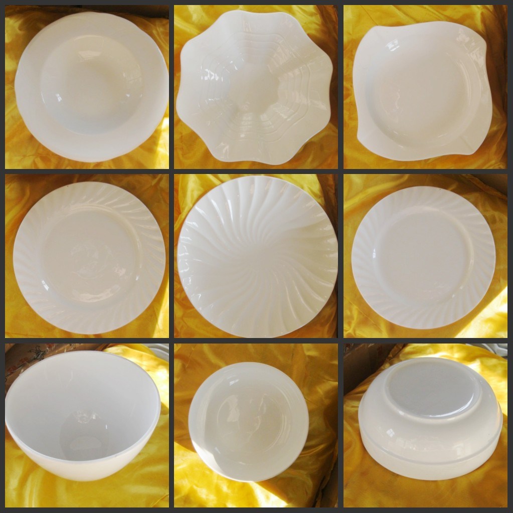 White Porcelain Plate/Bowl for Hotel/Restaurant