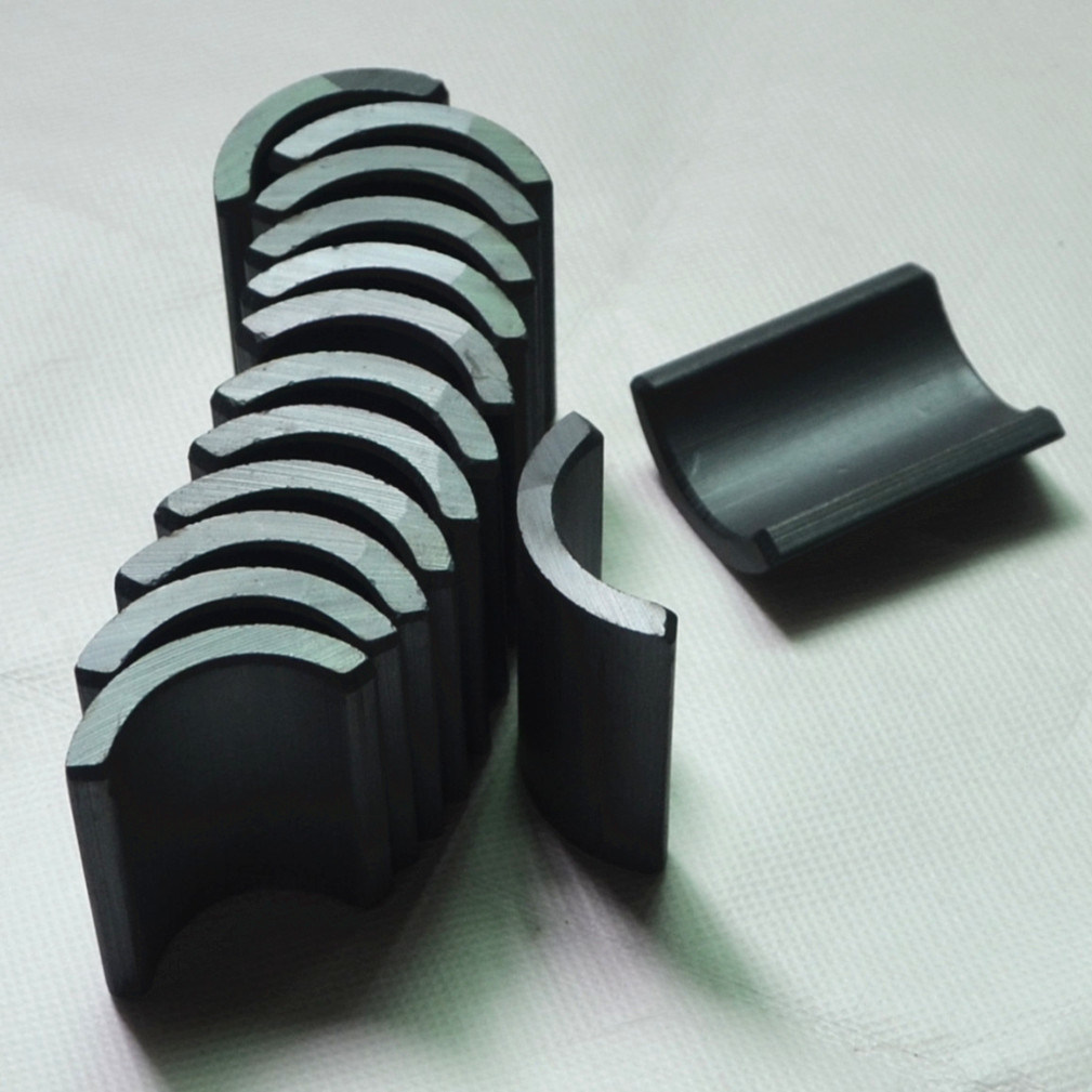 Industrial Arc Shaped Motor Ceramic Ferrite Magnets