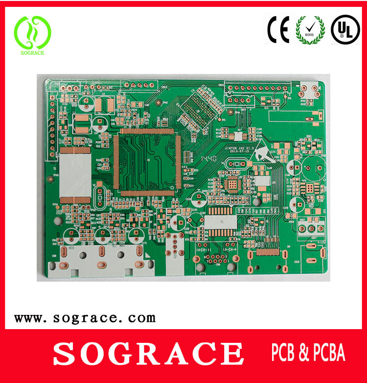 Fr4 PCB Circuit Copper Board with Panel Prototype