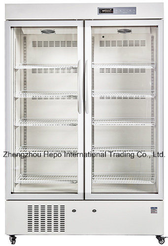 2 to 8 Degree 656L Capacity Medical Storage Refrigerator (HEPO-U565)