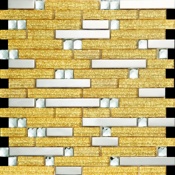 Golden Glass Art Mosaic (VMW3908)