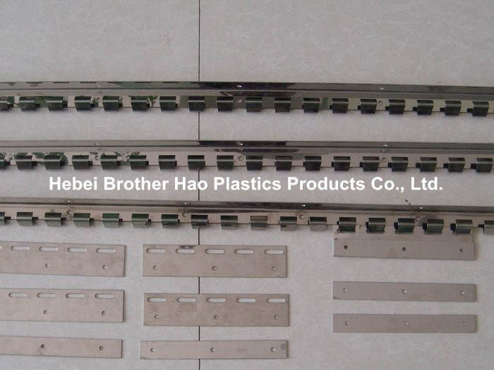 Stainless Steel 201 Hardware for PVC Strip