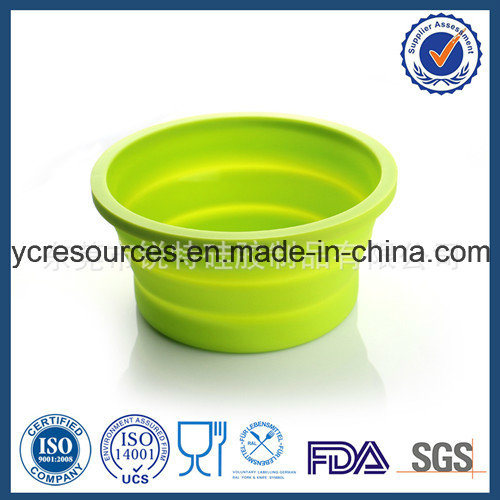 Silicone Folding Bowl, Pop-up Travel Bowl (HA53004)
