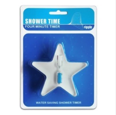 Four Minutes Plastic Sand Timer with Suction Cup