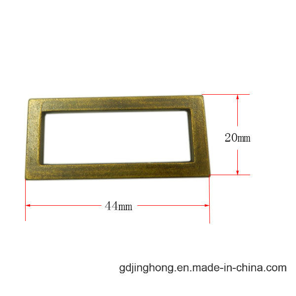 Zinc Alloy Hardware Square Buckle for Bags