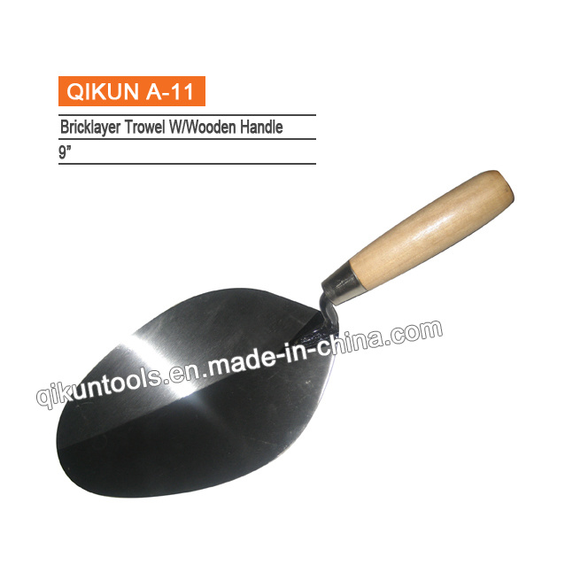a-11 Mexico Type Wooden Handle Bricklaying Trowel