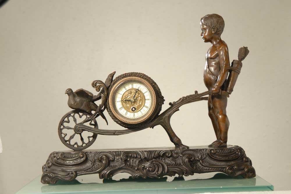 Clock Series Bronze Sculpture (HXC-028)