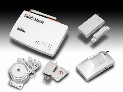 Home Security Intelligent GSM Burglar Alarm System