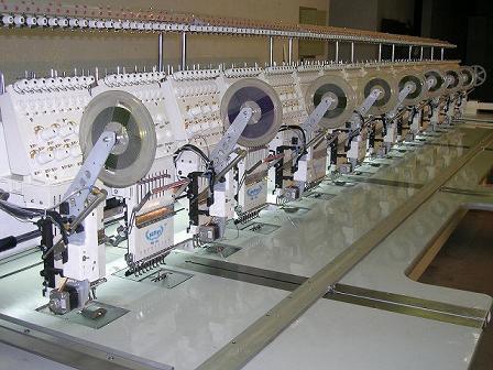 RP Tufting Flat Sequins Embroideing Combined Machinery