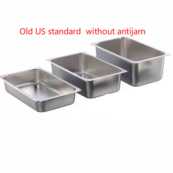 Old Us Standard All Size Gastronorm Gn Pan Without Anti- Jam