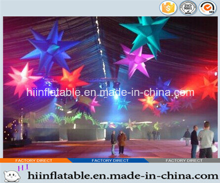 2015 Hot Selling LED Lighting Inflatable Star 002 for Outdoor Party, Event, Christmas Decoration with LED Light