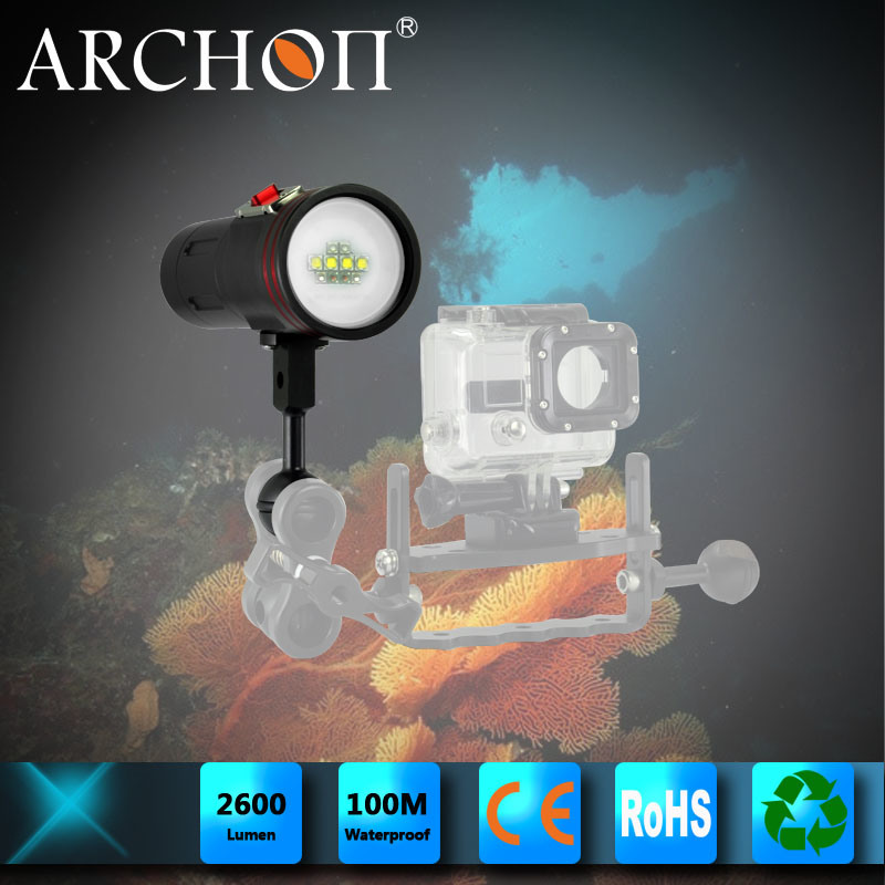 Archon W40vr Diving Video Light Max 2600 Lumens LED Torch