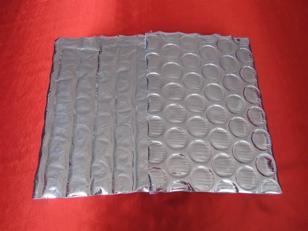 Thermal Insulation With PE Bubble and Alulminum Foil