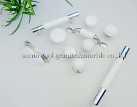 Marble Handles Knobs, Cabinet Pull, Furniture Hardware