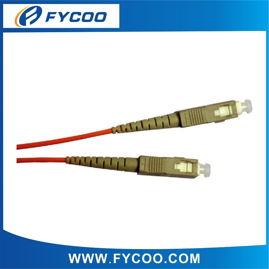 Fiber Optic Patch Cord, Sc-Sc, Mm, Simplex, 2.0/3.0mm
